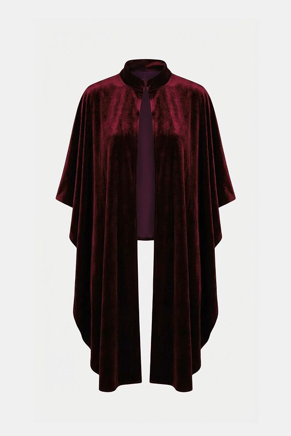 Capa Lizzie Poncho Terciopelo
