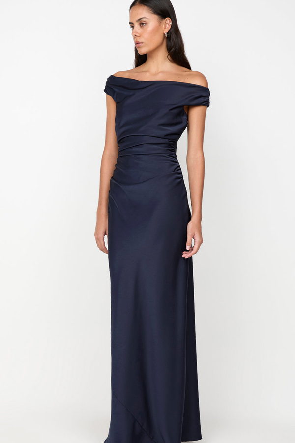 Vestido Eternity Largo Azul Noche