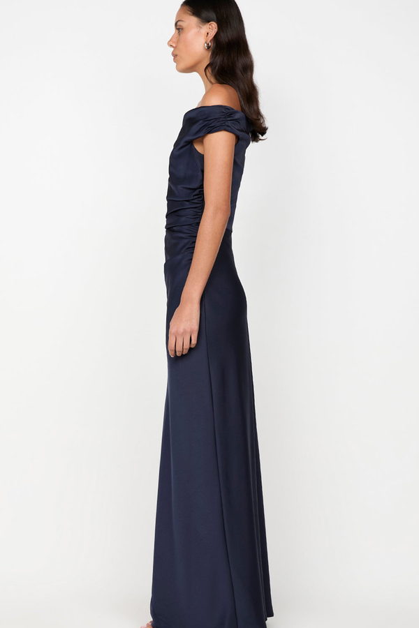 Vestido Eternity Largo Azul Noche