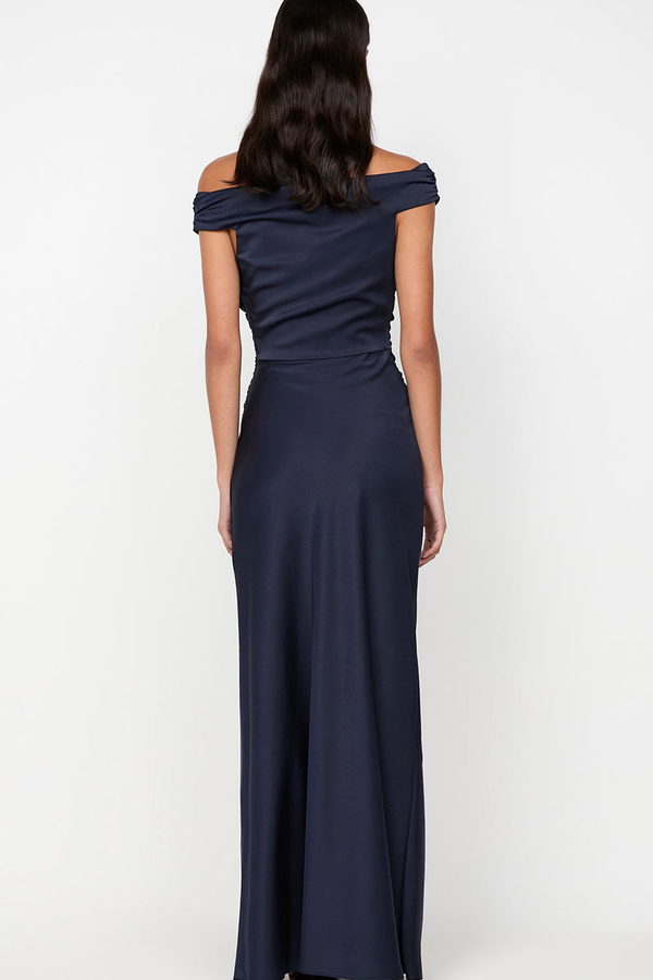 Vestido Eternity Largo Azul Noche