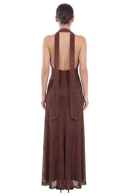 Vestido Nava Marron