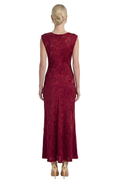 Vestido Lyn Burdeos