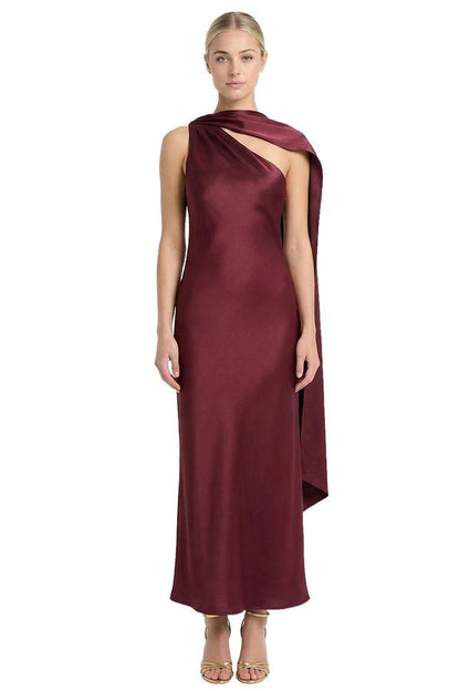 Vestido Tama Vino