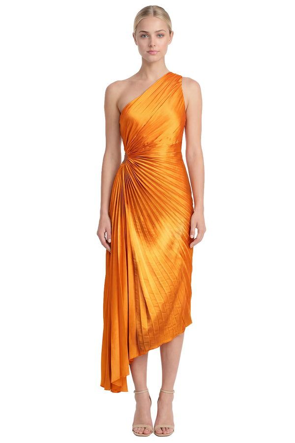 Vestido Cristina Naranja