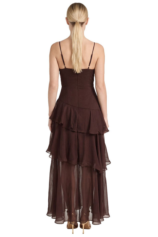 Vestido Colleen Marron Chocolate