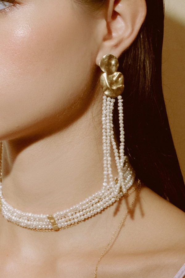 Pendientes Liliana Perlas