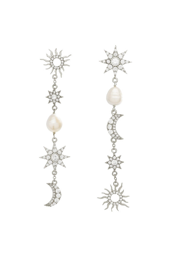 Pendientes Plata The Justice