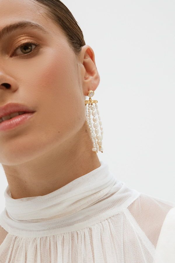 Pendientes Cyra Flecos