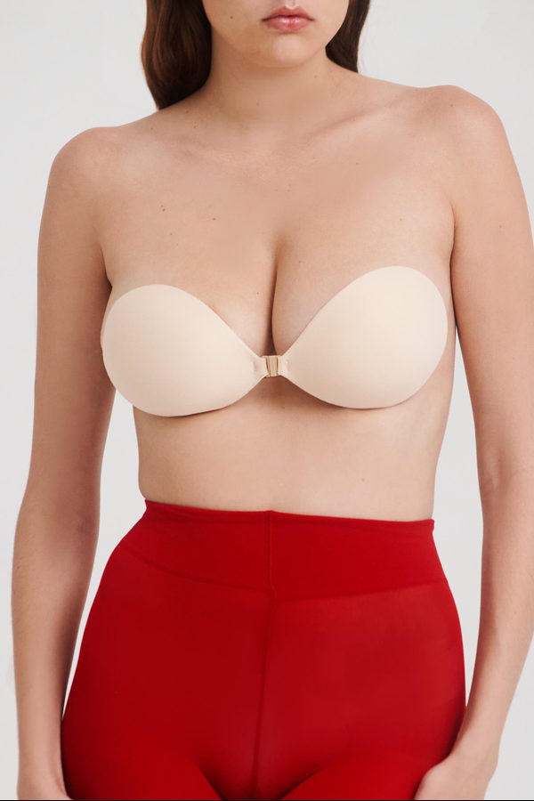 Brasier Adherible Push-Up Sand