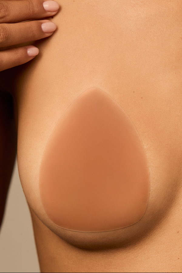 Pezoneras Triangulares de Silicona - Sin Adhesivo