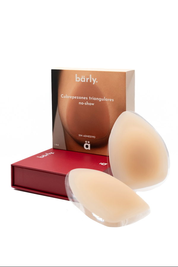 Pezoneras Triangulares de Silicona - Sin Adhesivo