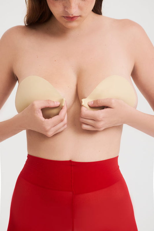 Brasier de Silicona Adherible Sand