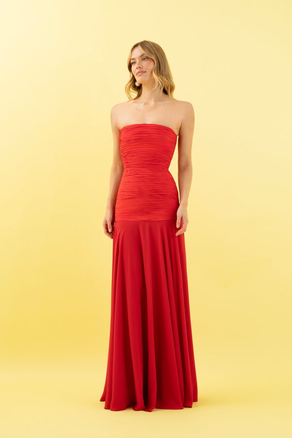 Vestido Mirach Rojo