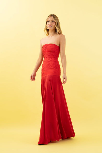 Vestido Mirach Rojo
