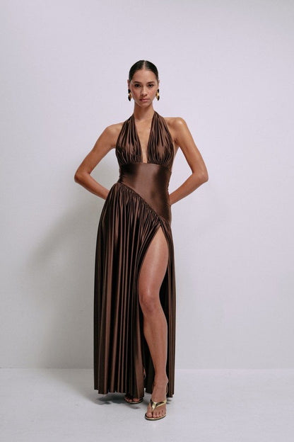 Vestido Rae Marrón