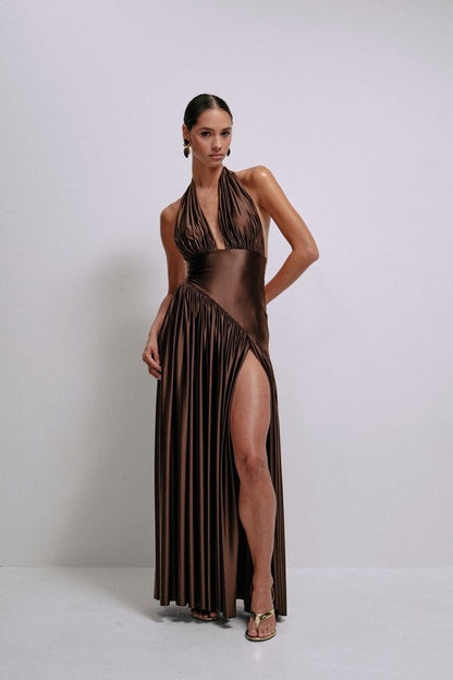 Vestido Rae Marrón