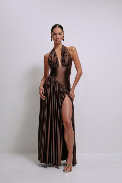 Vestido Rae Marrón