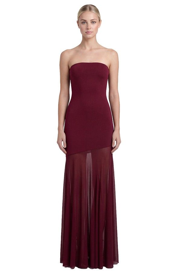 Vestido Noelle Tinto