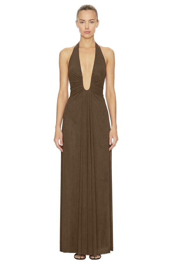 Vestido Melinda Café