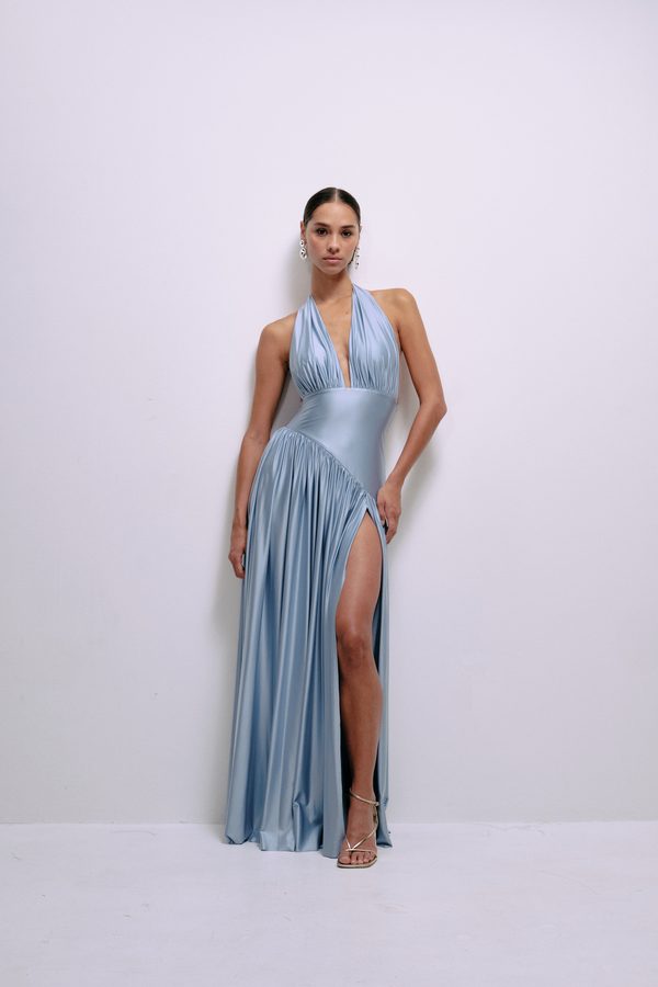 Vestido Rae Azul Bebé