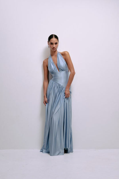 Vestido Rae Azul Bebé