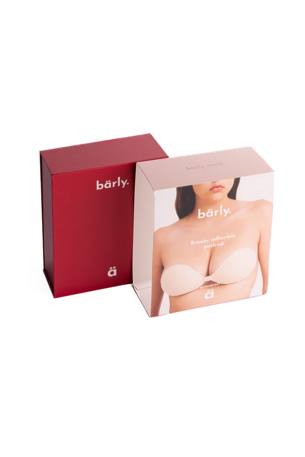 Brasier Adherible Push-Up Sand