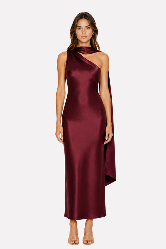 Vestido Tama Vino