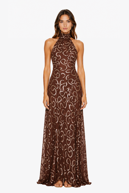 Vestido Sahara Marrón