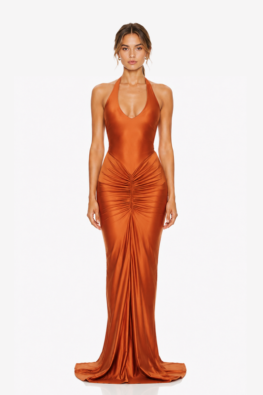 Vestido Joann Cobre