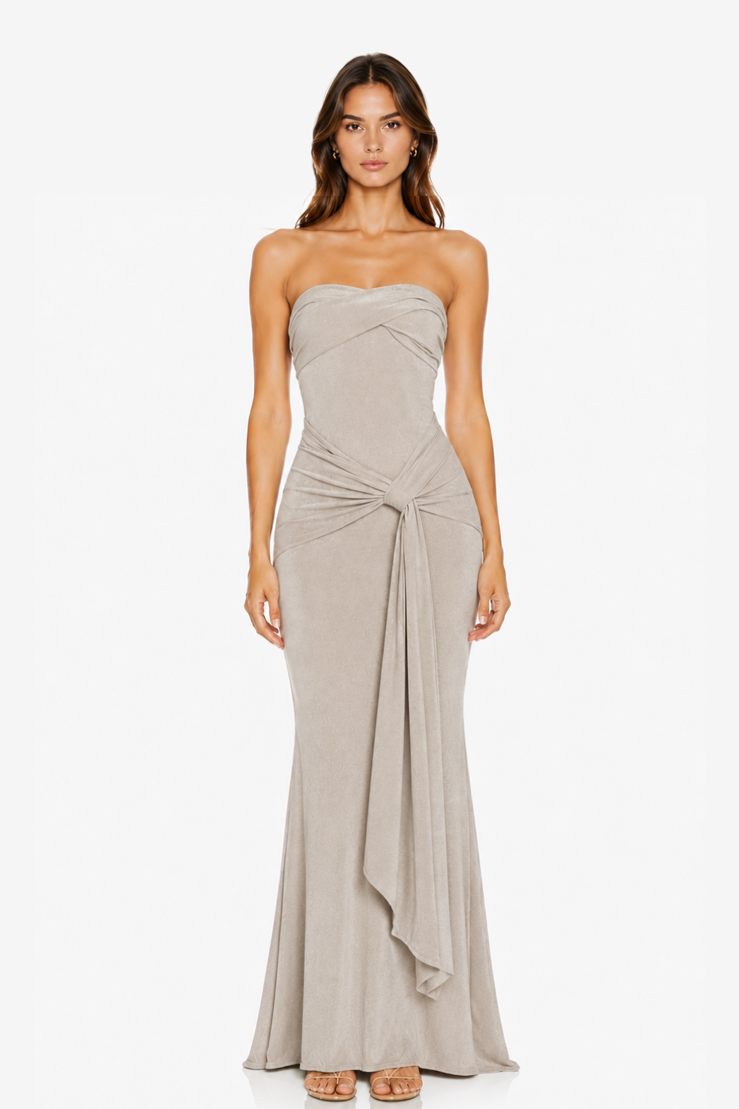 Vestido Vanessa Champán