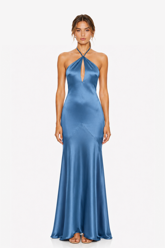 Vestido Nayed Azul