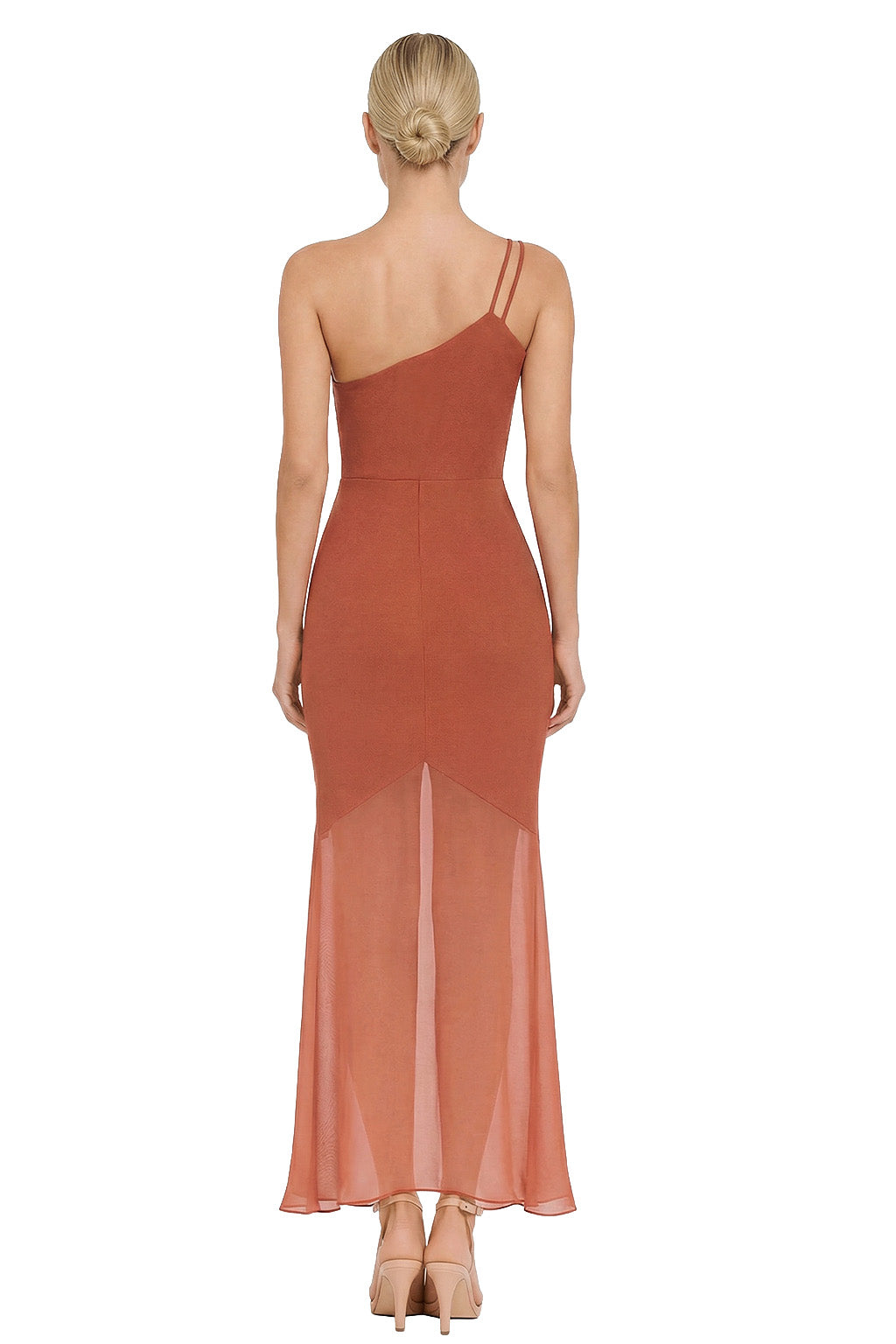 Vestido Laura Cobre