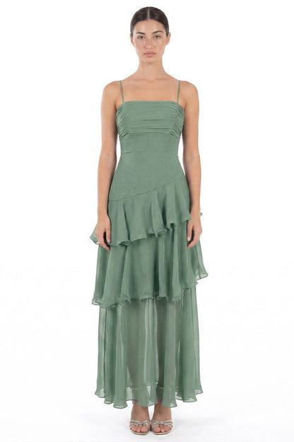Vestido Colleen Verde Sage