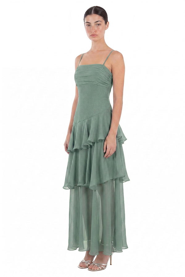 Vestido Colleen Verde Sage