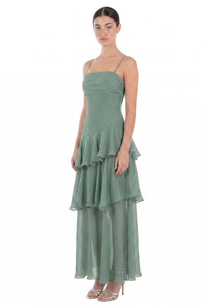 Vestido Colleen Verde Sage