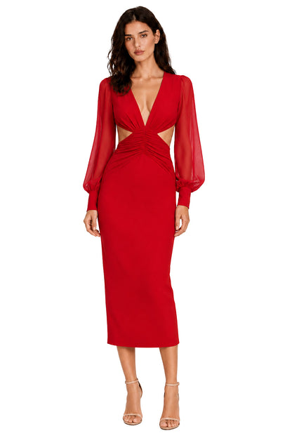 Vestido Monica Rojo