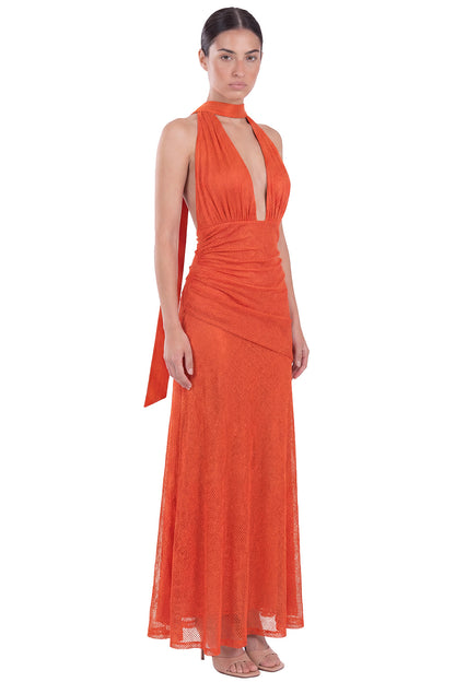 Vestido Nava Naranja
